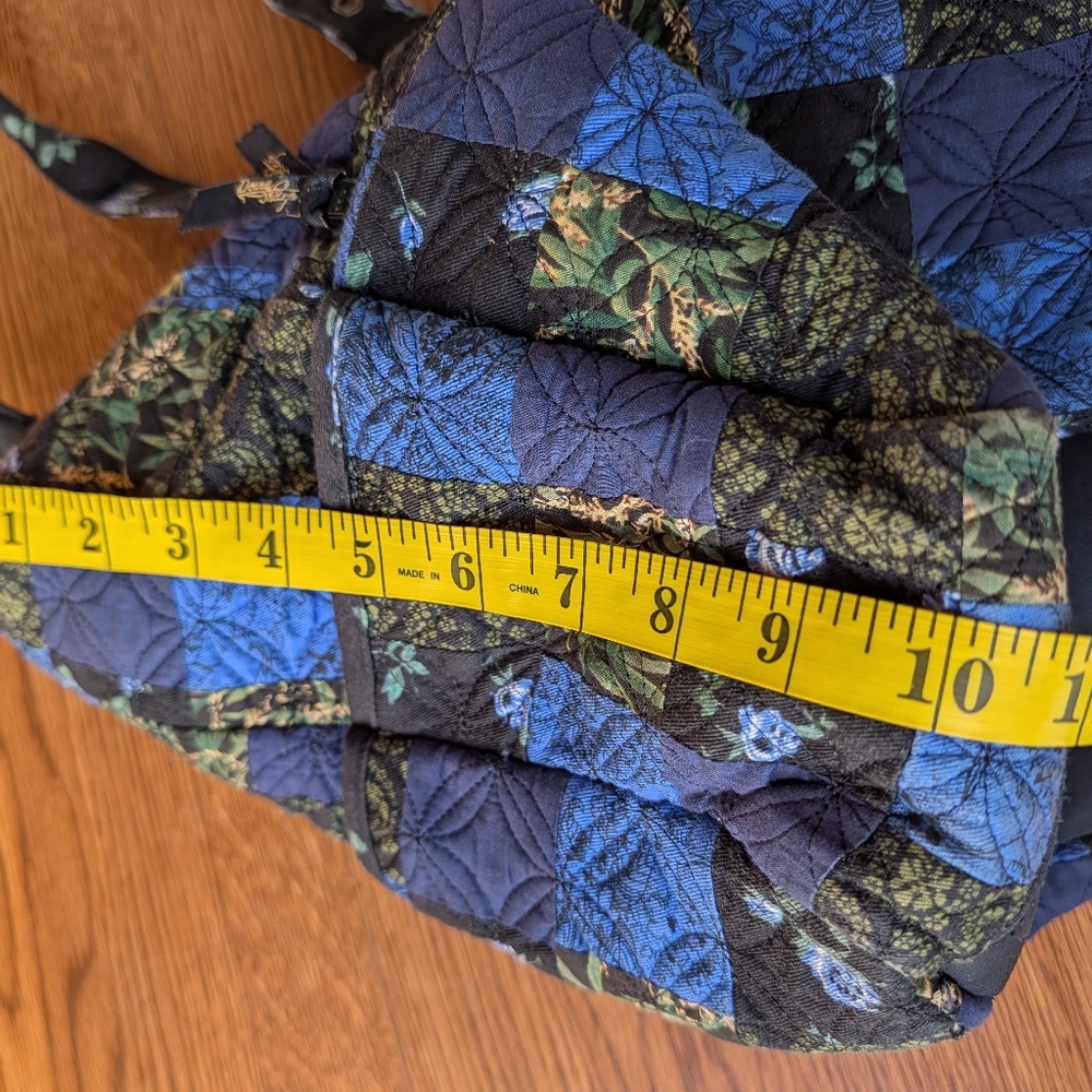 Donna Sharp Black Floral Shoulder Bag - Picture 8 of 13